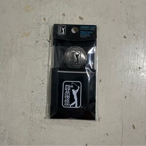 PGA Tour Pocket Clip With Ball Marker - New